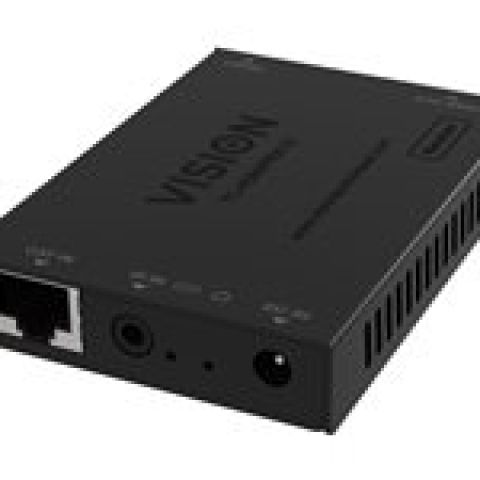 Vision TC-HDMIIPRX/V2 extension audio/video Récepteur AV Noir
