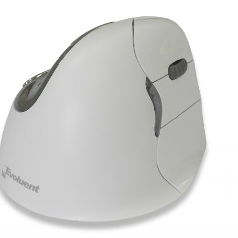 BakkerElkhuizen Evoluent4 Mouse White Bluetooth (Right Hand)