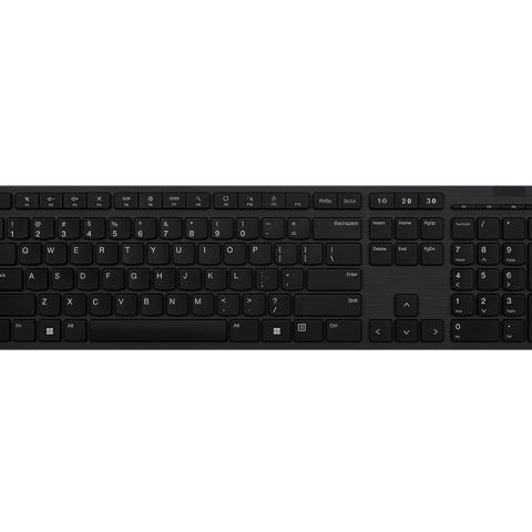 Lenovo 4Y41K04031 clavier RF sans fil + Bluetooth Belge, Anglais Gris