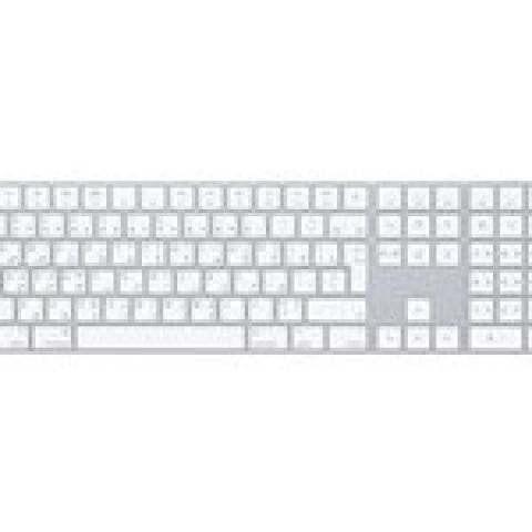 Apple MQ052AB/A clavier Bluetooth QWERTY Arabe Blanc