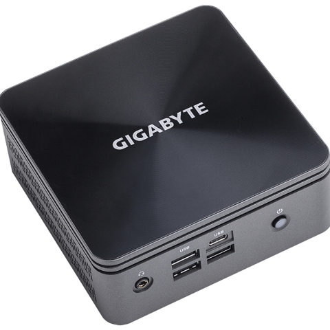 Gigabyte GB-BRi5H-10210(E) UCFF Noir i5-10210U 1,6 GHz
