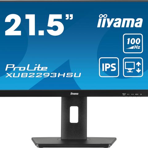 iiyama ProLite XUB2293HSU-B6 écran plat de PC 53,3 cm (21") 1920 x 1080 pixels Full HD LED Noir