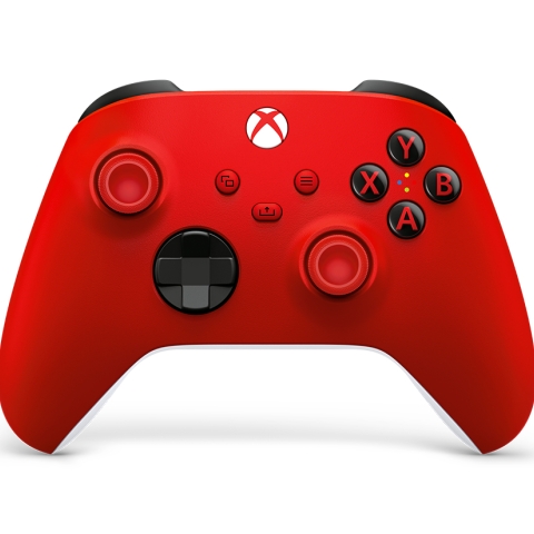 Pulse Red Rouge Bluetooth/USB Manette de jeu Analogique/Numérique Xbox, Xbox One, Xbox Series S, Xbox Series X