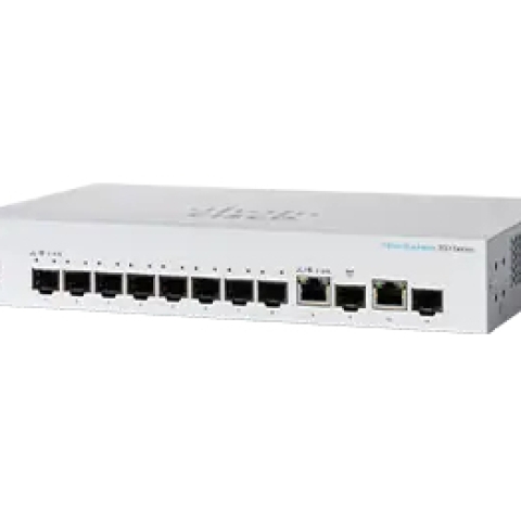 CBS350 Géré L3 Gigabit Ethernet (10/100/1000) 1U Noir, Gris