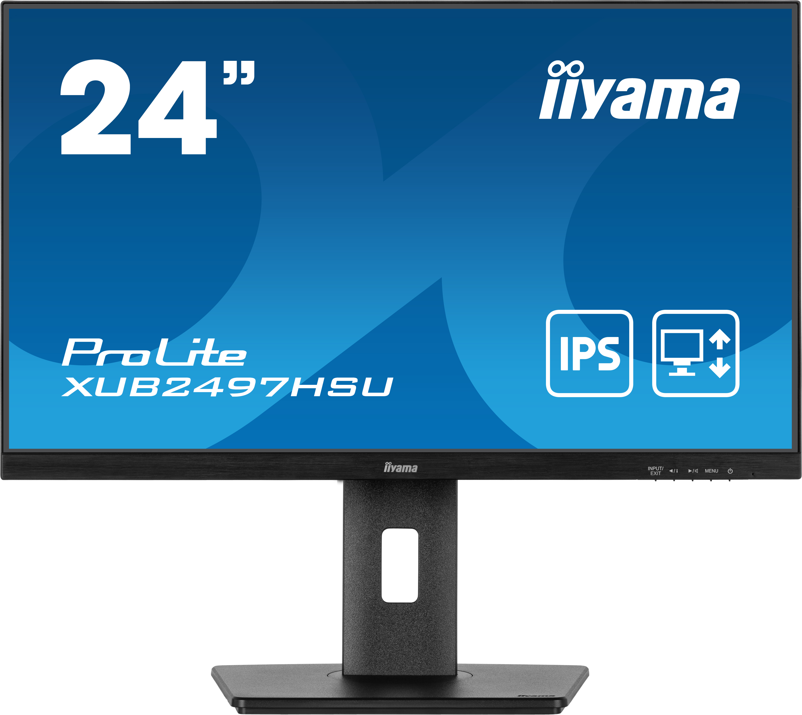iiyama ProLite XUB2497HSU-B1 écran plat de PC 61 cm (24") 1920 x 1080 pixels 2K Ultra HD LED Noir