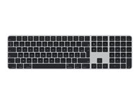 Apple Magic Keyboard clavier USB + Bluetooth AZERTY Français Argent, Noir