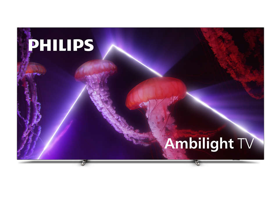 Philips 77OLED807/12 TV 195,6 cm (77") 4K Ultra HD Smart TV Wifi Métallique