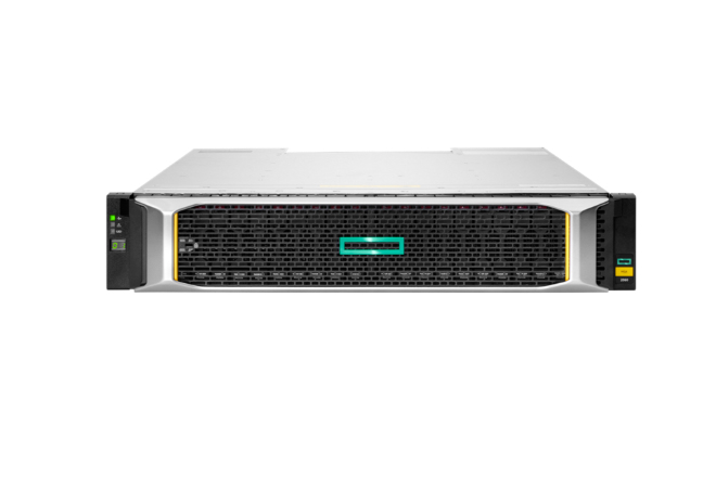 HPE MSA 2062 NAS Rack (2 U) Ethernet/LAN Noir, Argent