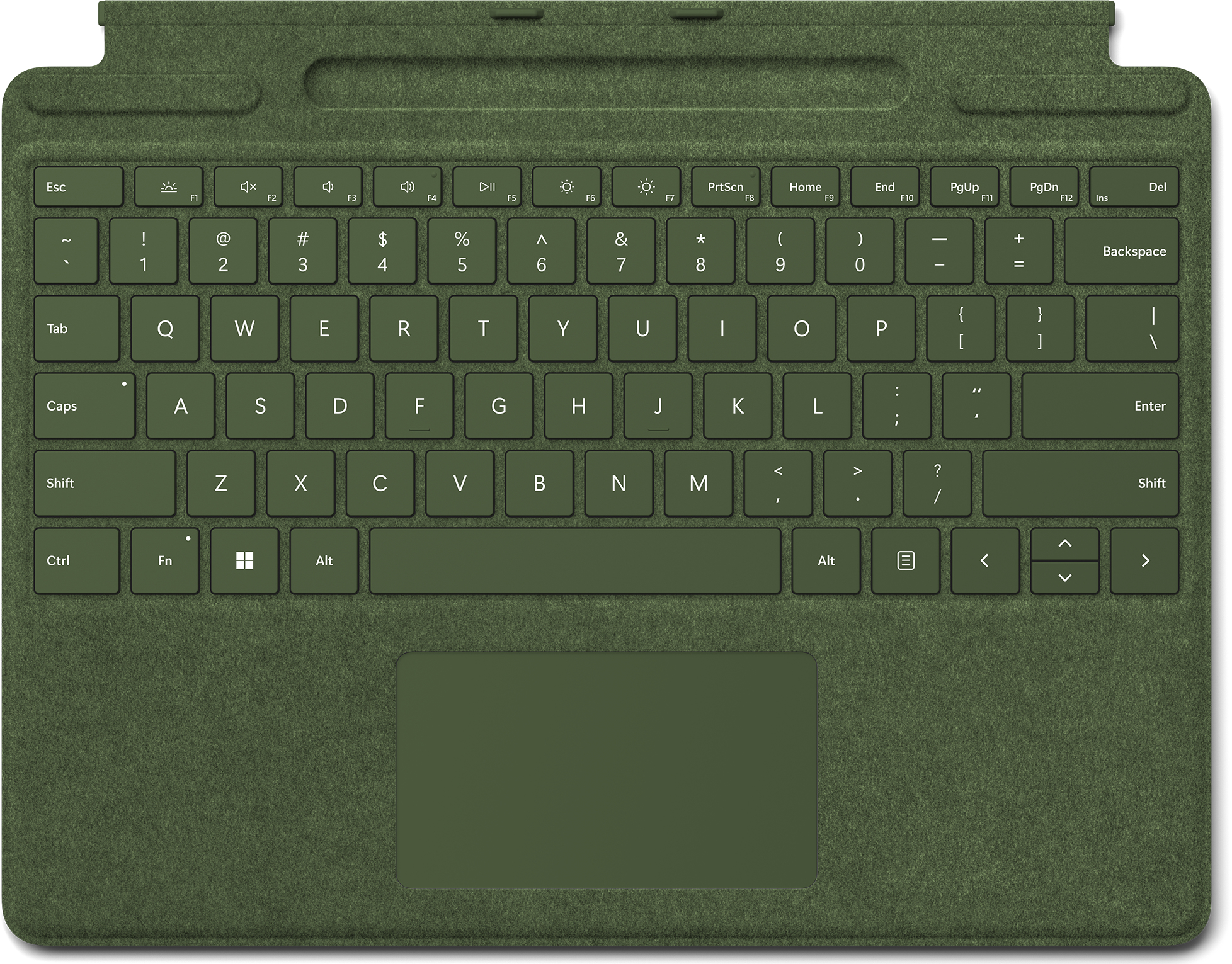 Microsoft Surface Pro Keyboard Vert Microsoft Cover port AZERTY Français