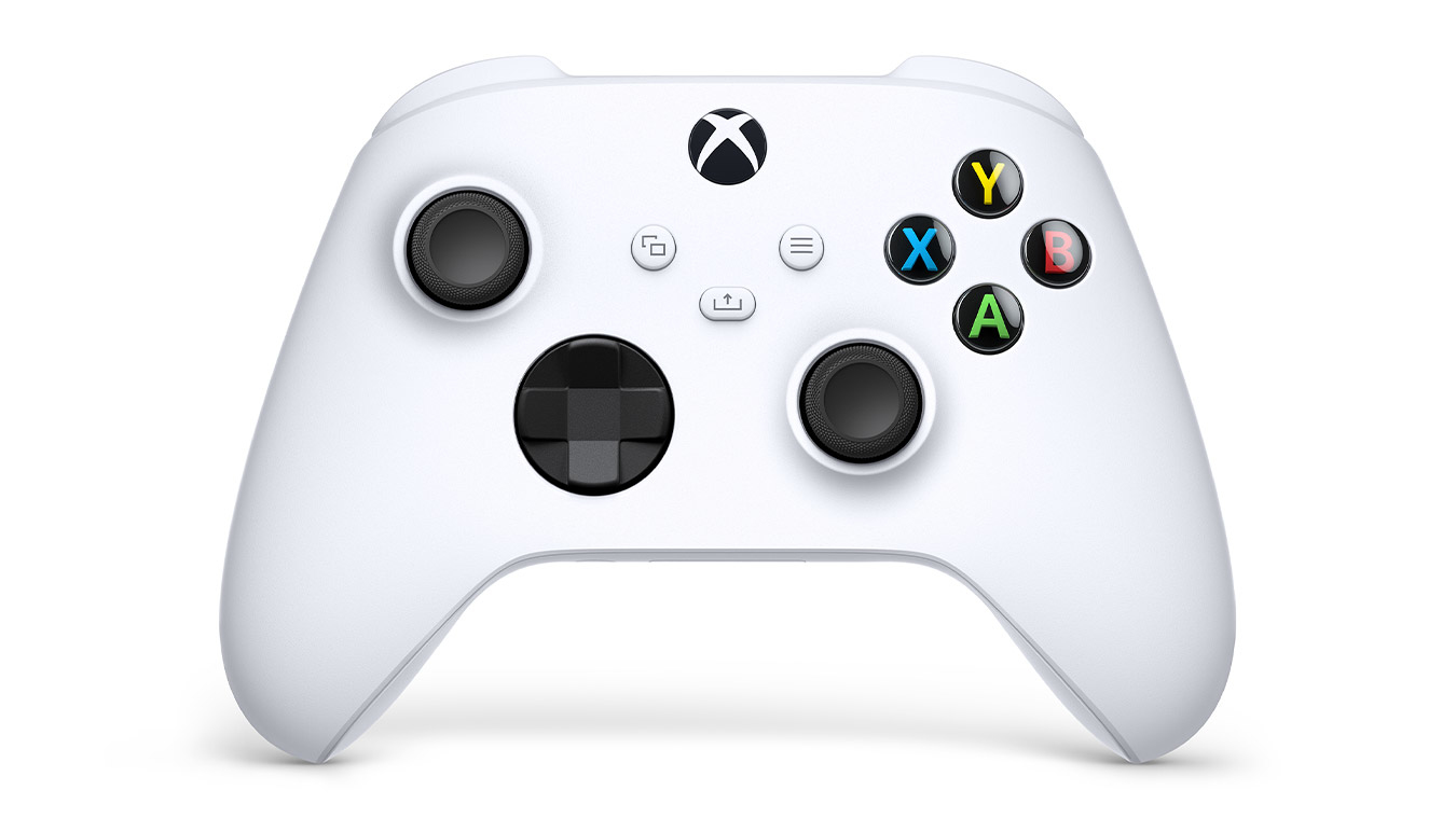 Microsoft Xbox Wireless Controller Blanc Manette de jeu Analogique/Numérique Android, PC, Xbox One, Xbox One S, Xbox One X, Xbox Series S, Xbox Series X, iOS