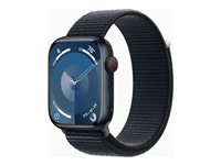 Apple Watch Series 9 45 mm Numérique 396 x 484 pixels Écran tactile 4G Noir Wifi GPS (satellite)