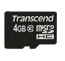 mémoire flash 4 Go MicroSDHC NAND Classe 10