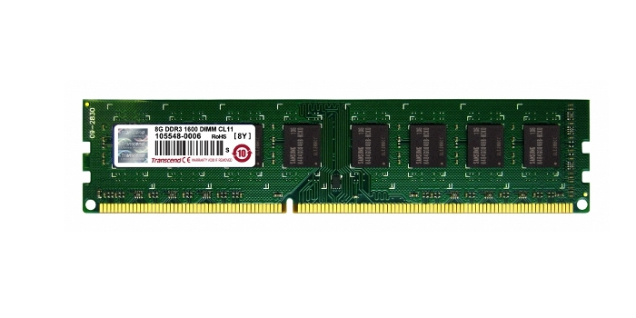 8GB DDR3 1600MHz ECC-DIMM 11-11-11 2Rx8 module de mémoire 8 Go 2 x 8 Go