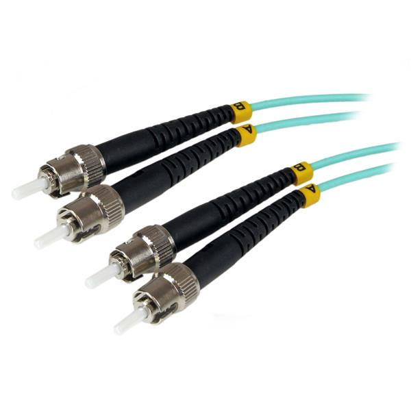 StarTech.com A50FBSTST1 câble de fibre optique 1 m ST OM3 Turquoise
