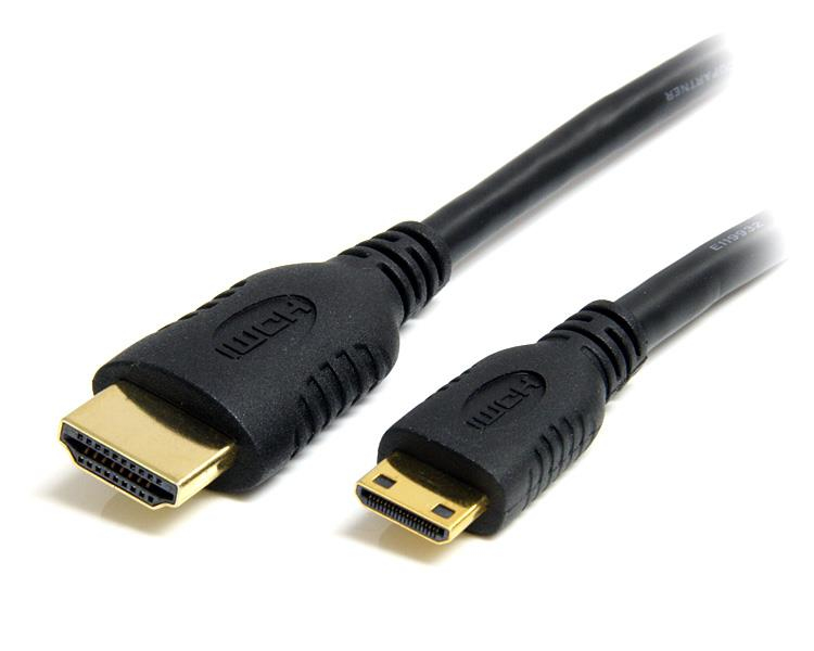 StarTech.com Câble HDMI haute vitesse avec Ethernet 0,5 m - HDMI vers HDMI Mini - M/M