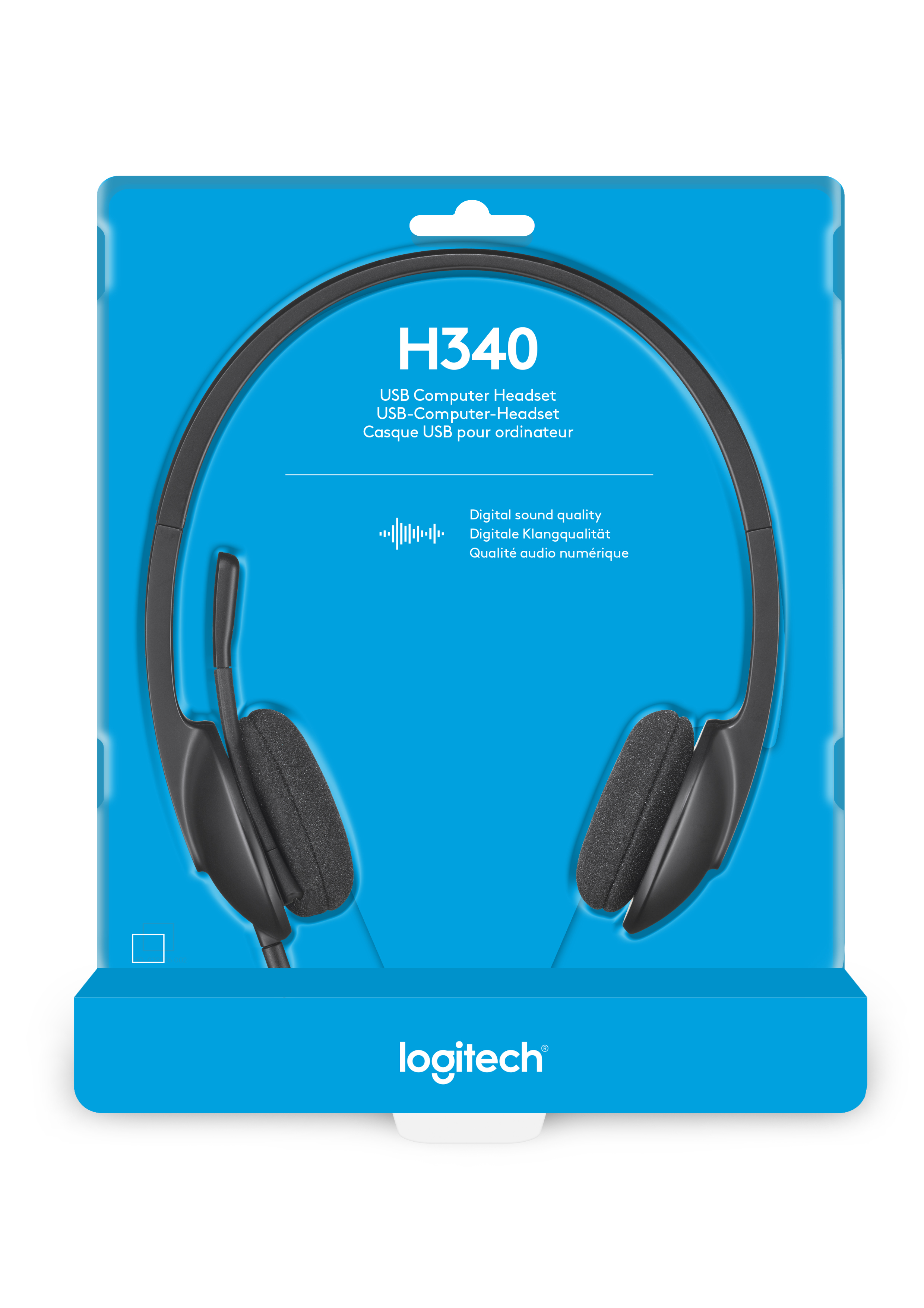 Logitech H340 Casque Arceau Noir