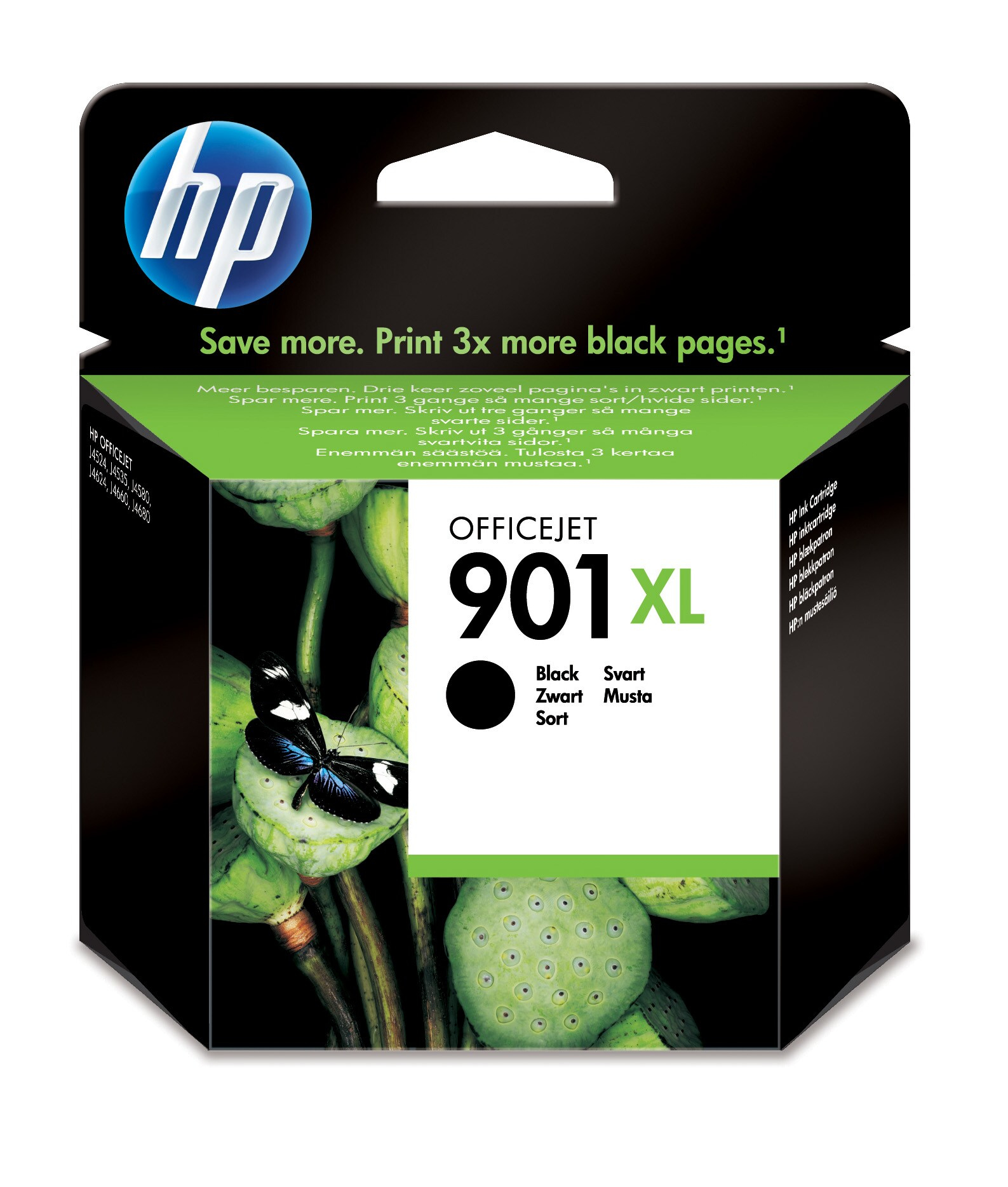 HP 901XL cartouche d'encre noir grande capacité authentique