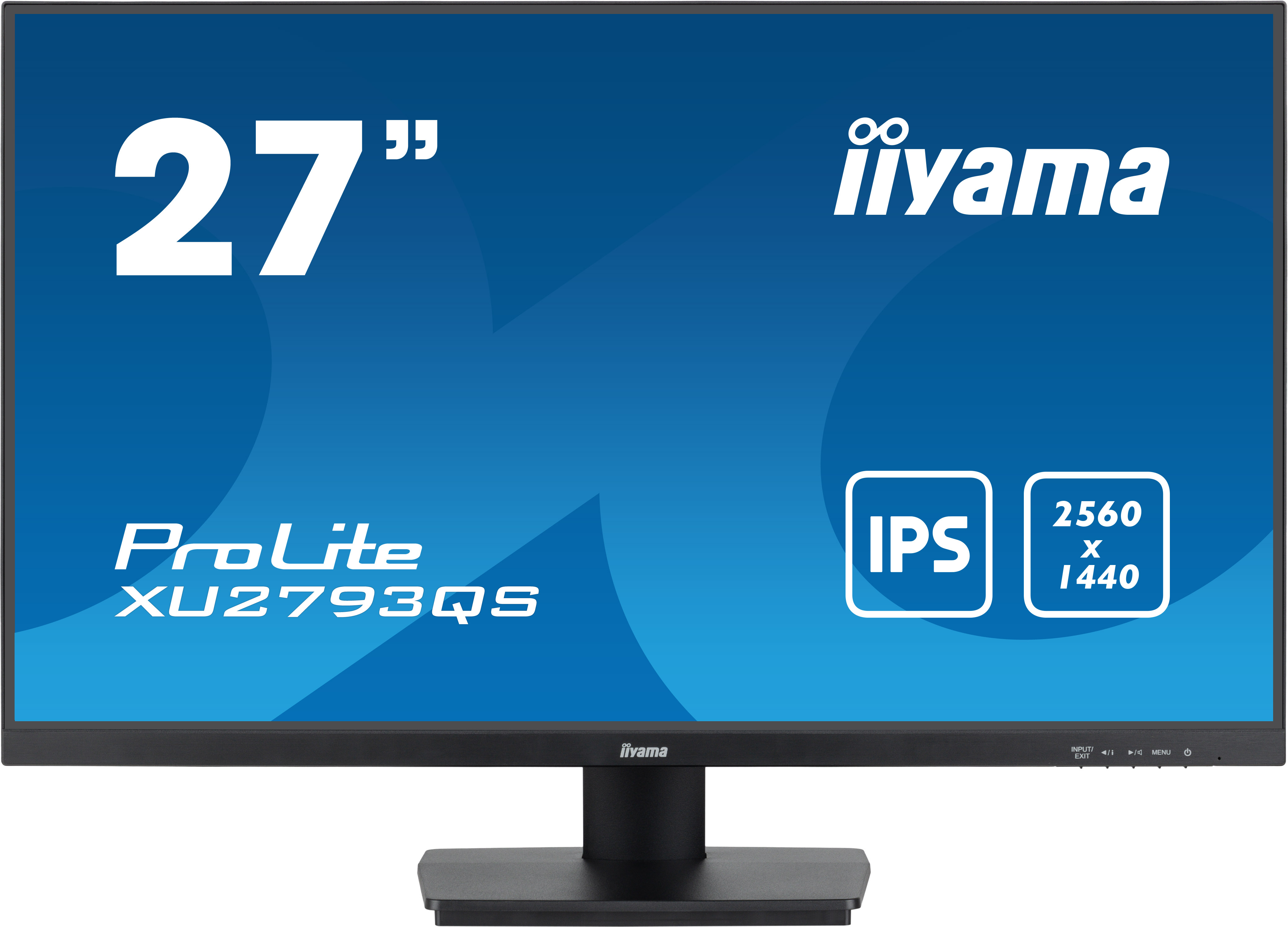 iiyama ProLite XU2793QS-B6 écran plat de PC 54,6 cm (21.5") 2560 x 1440 pixels Full HD LED Noir