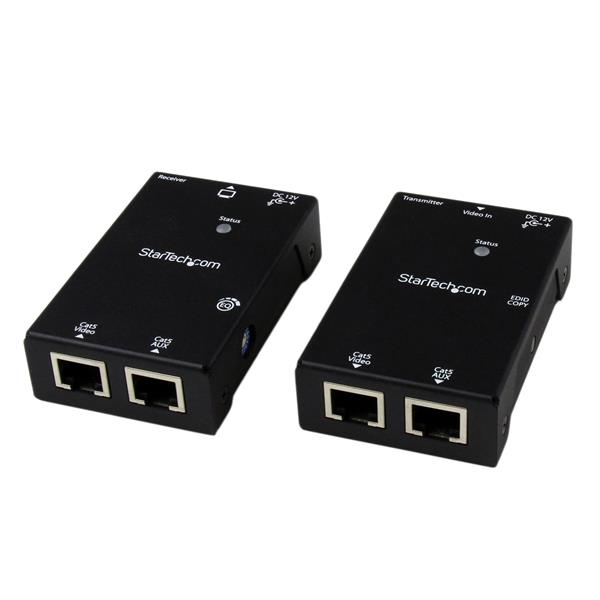 StarTech.com Transmetteur Prolongateur HDMI sur Cat5 /Cat6 avec Power over Cable - Extender HDMI RJ45 - 50m