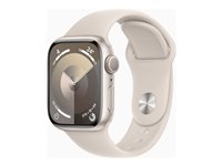 Apple Watch Series 9 41 mm Numérique 352 x 430 pixels Écran tactile Beige Wifi GPS (satellite)