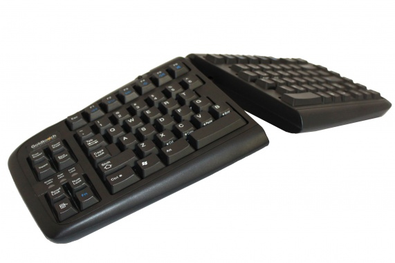 BakkerElkhuizen Goldtouch Adjustable V2 clavier USB + PS/2 Anglais Noir