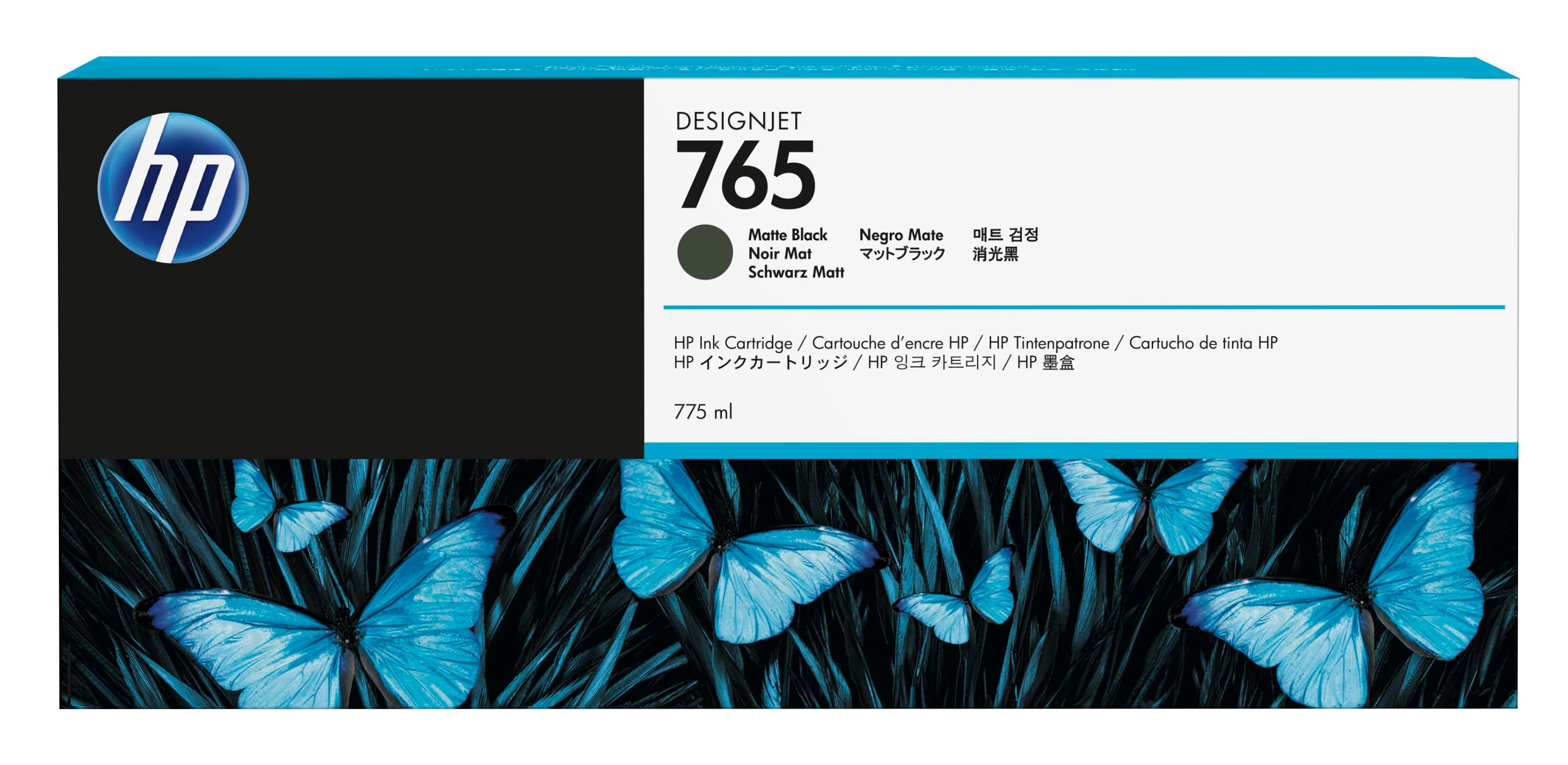 765 775-ml Matte Black DesignJet Ink Cartridge cartouche d'encre 1 pièce(s) Original Noir mat