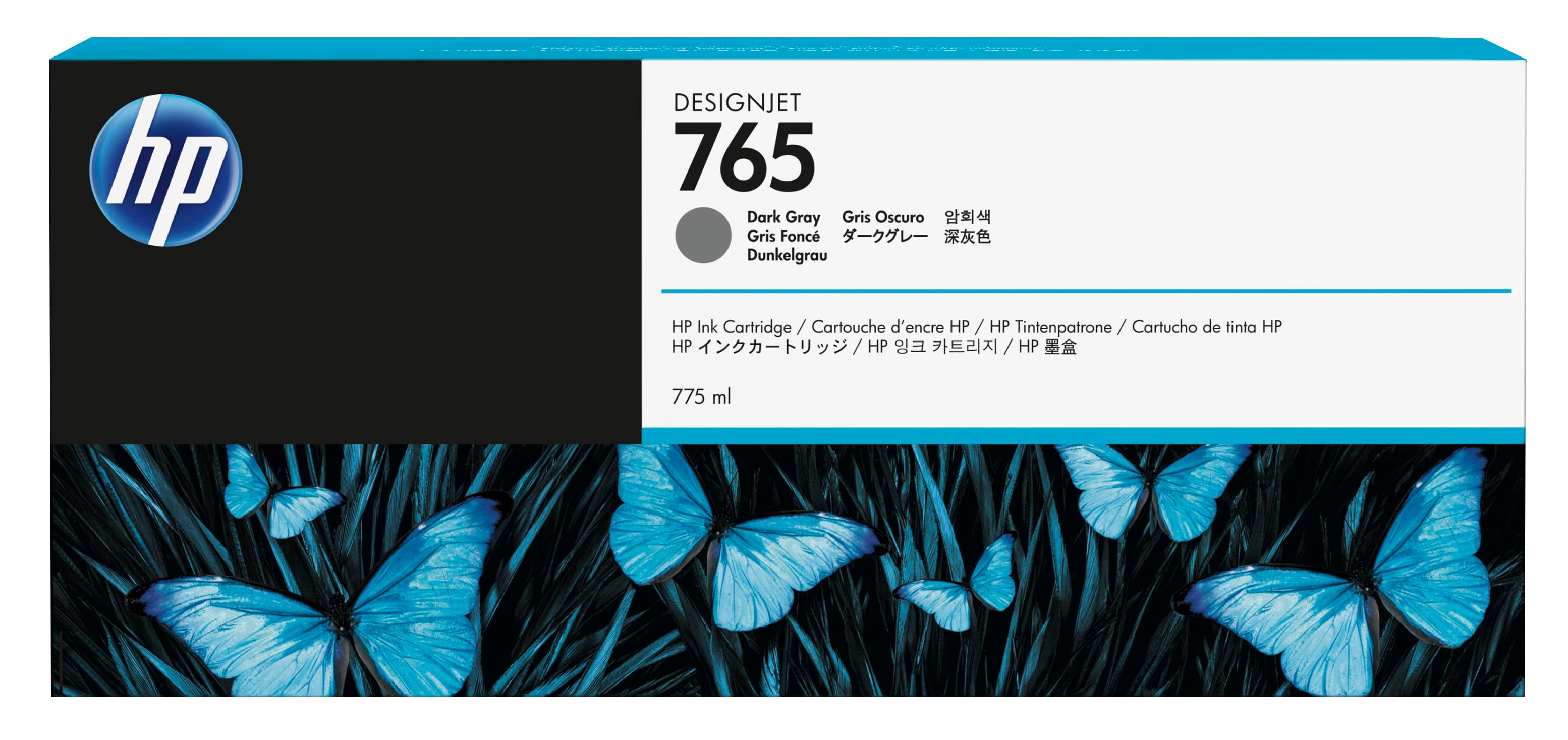 765 775-ml Dark Gray DesignJet Ink Cartridge cartouche d'encre 1 pièce(s) Original Gris foncé