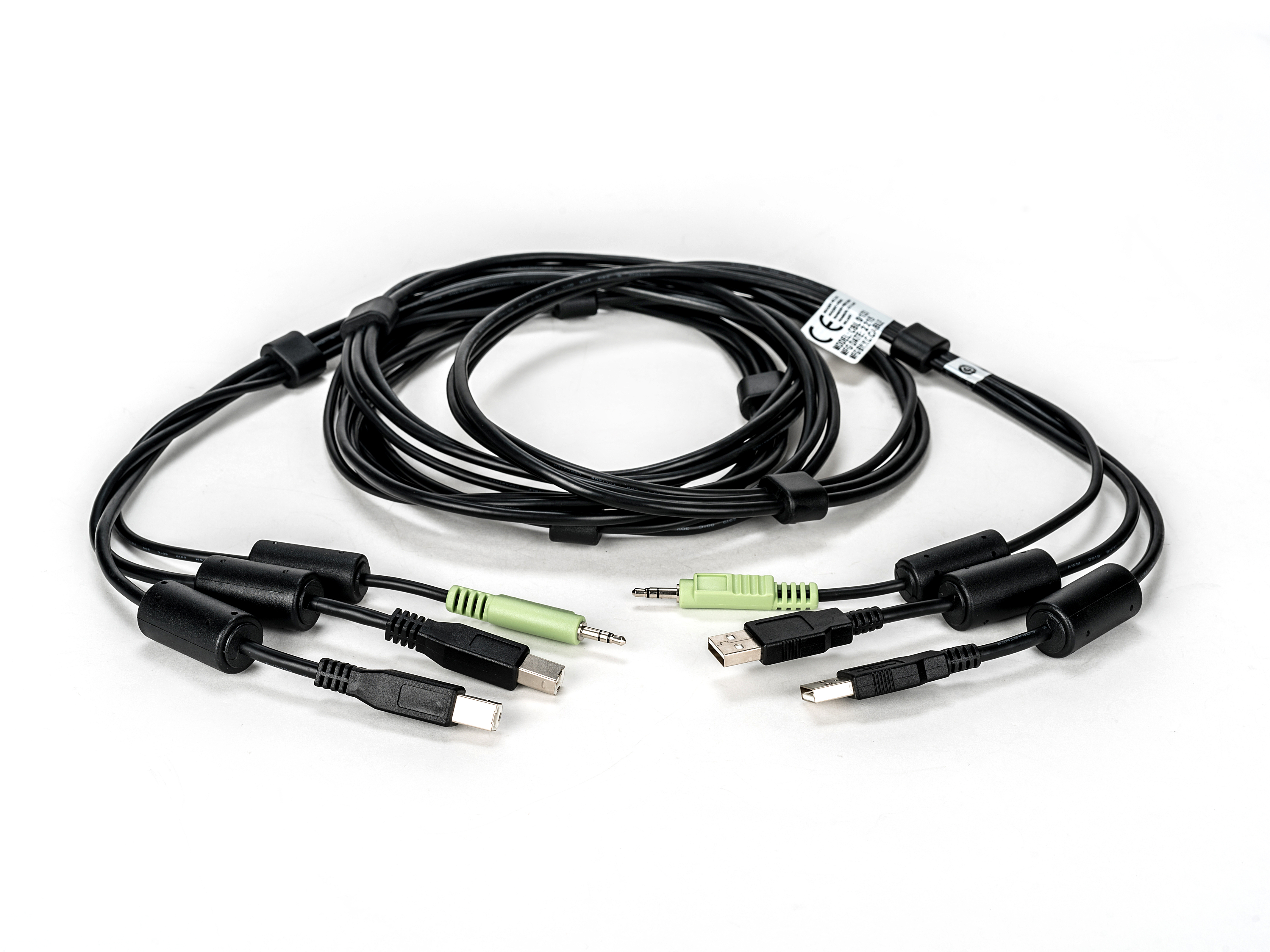 CABLE ASSY 2-USB/1-AUDIO 10FT (SCKM145)