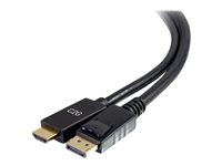 C2G 6ft DisplayPort Male to HDMI Male Passive Adapter Cable