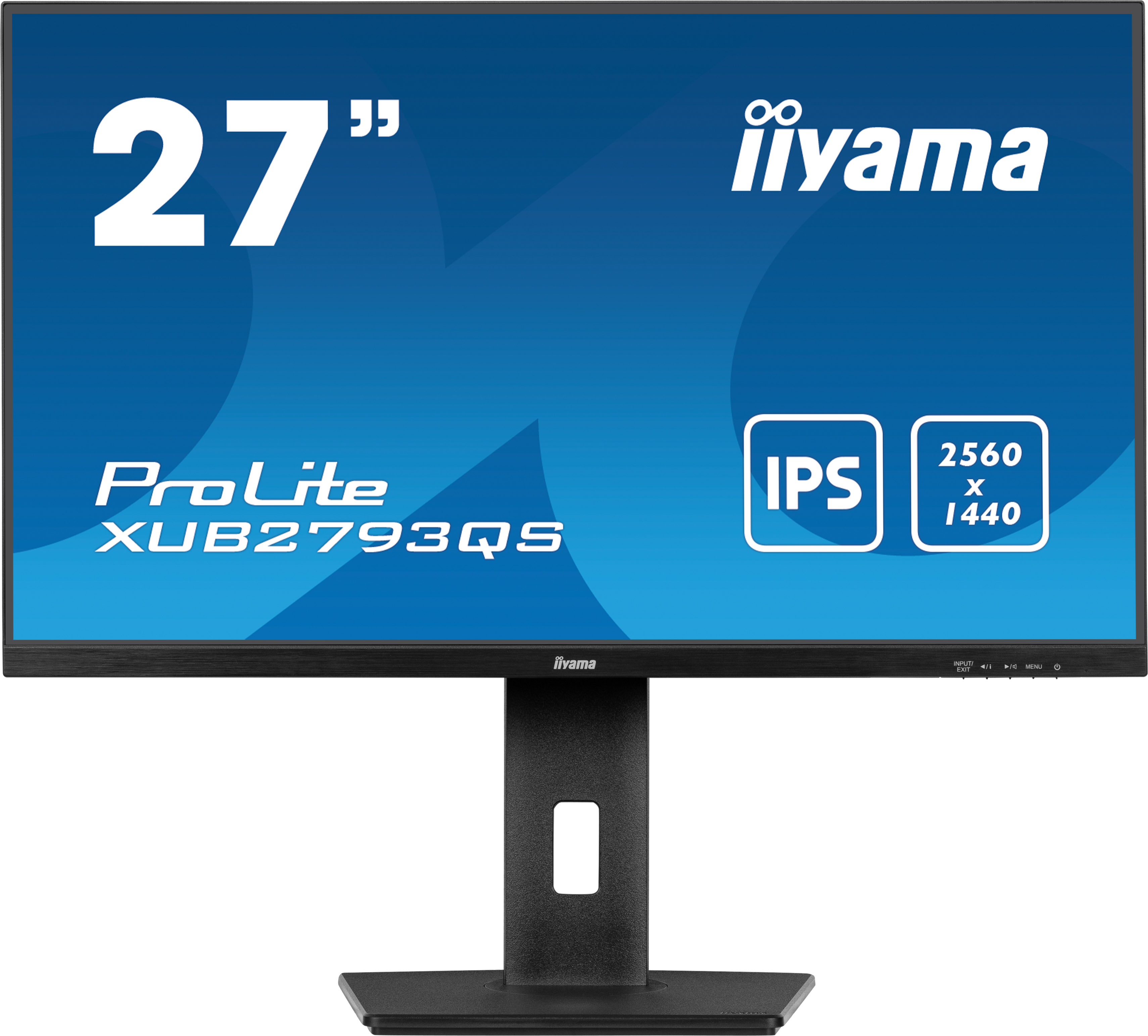 iiyama ProLite XU2793QS-B6 écran plat de PC 54,6 cm (21.5") 2560 x 1440 pixels Full HD LED Noir