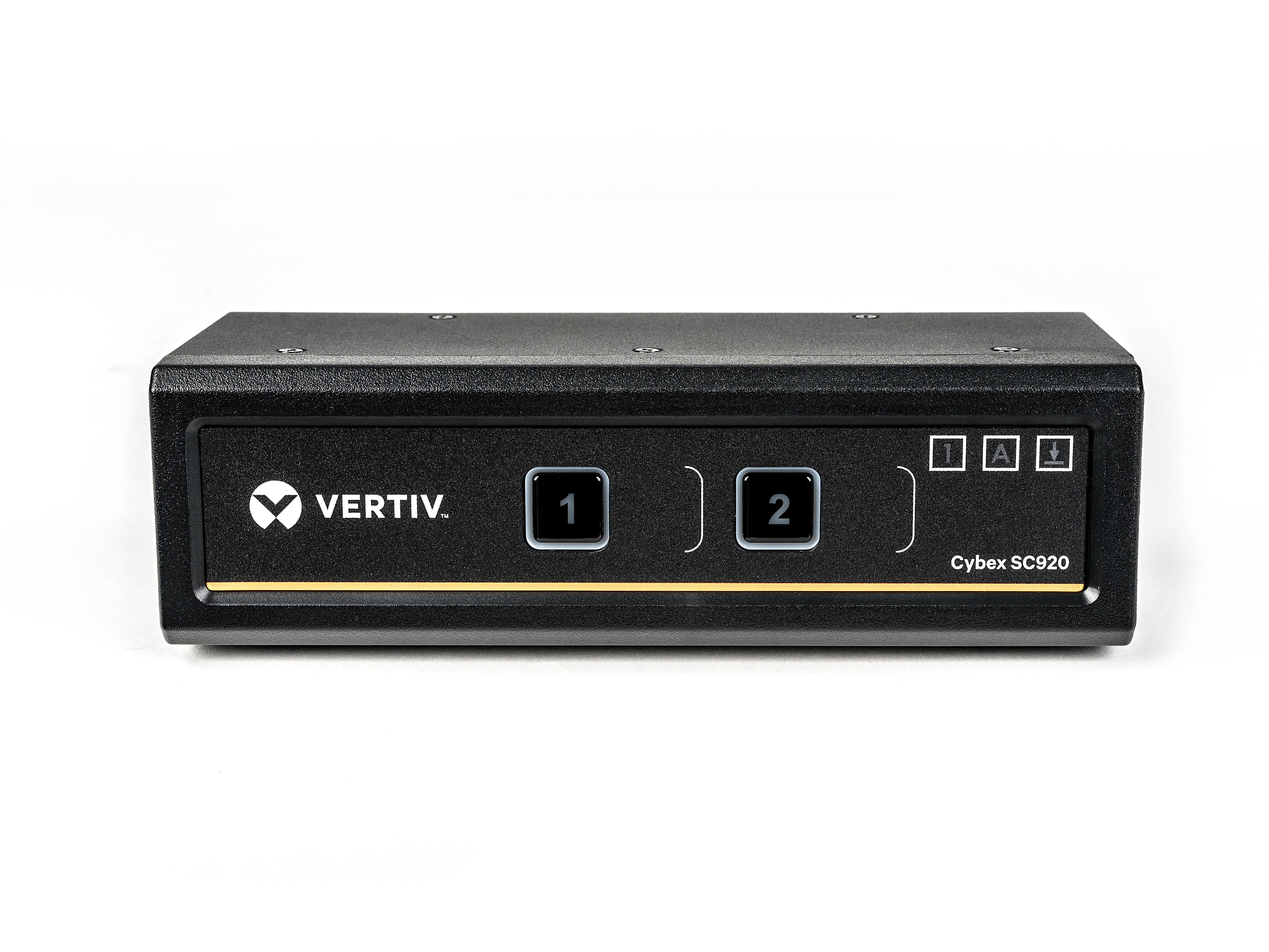 2-port secure desktop KVM dual head DVI-