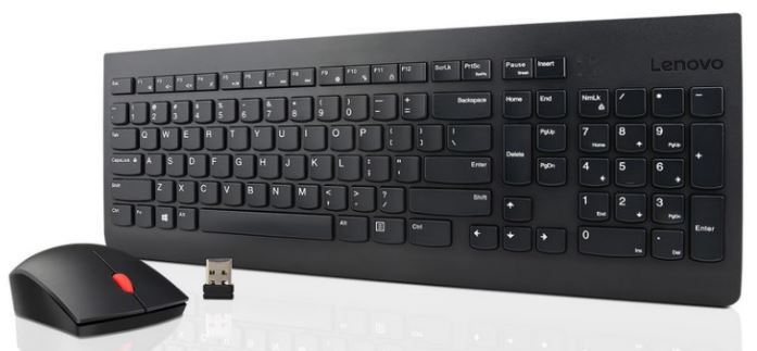 4X30M39497 - Lenovo 4X30M39497 clavier RF sans fil QWERTY Anglais américain  Noir