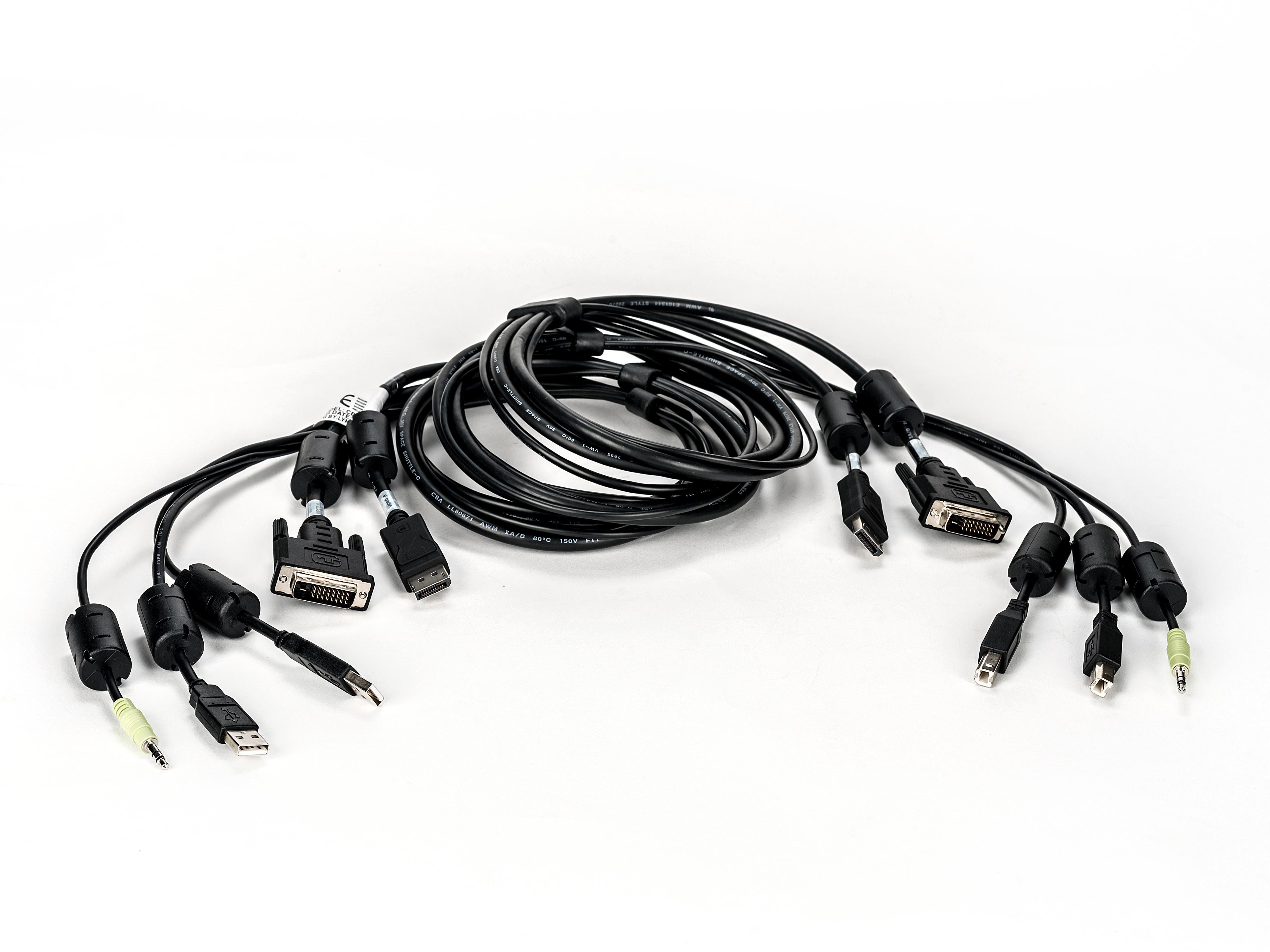 CABLE 1 DVI-D/1 DIST/2 USB/1 AUDIO 6FT