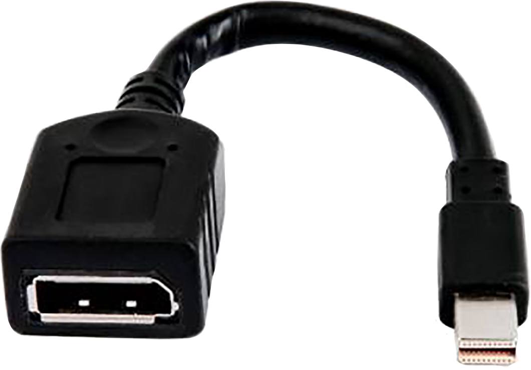 HP 2MY05AA câble DisplayPort Mini DisplayPort Noir