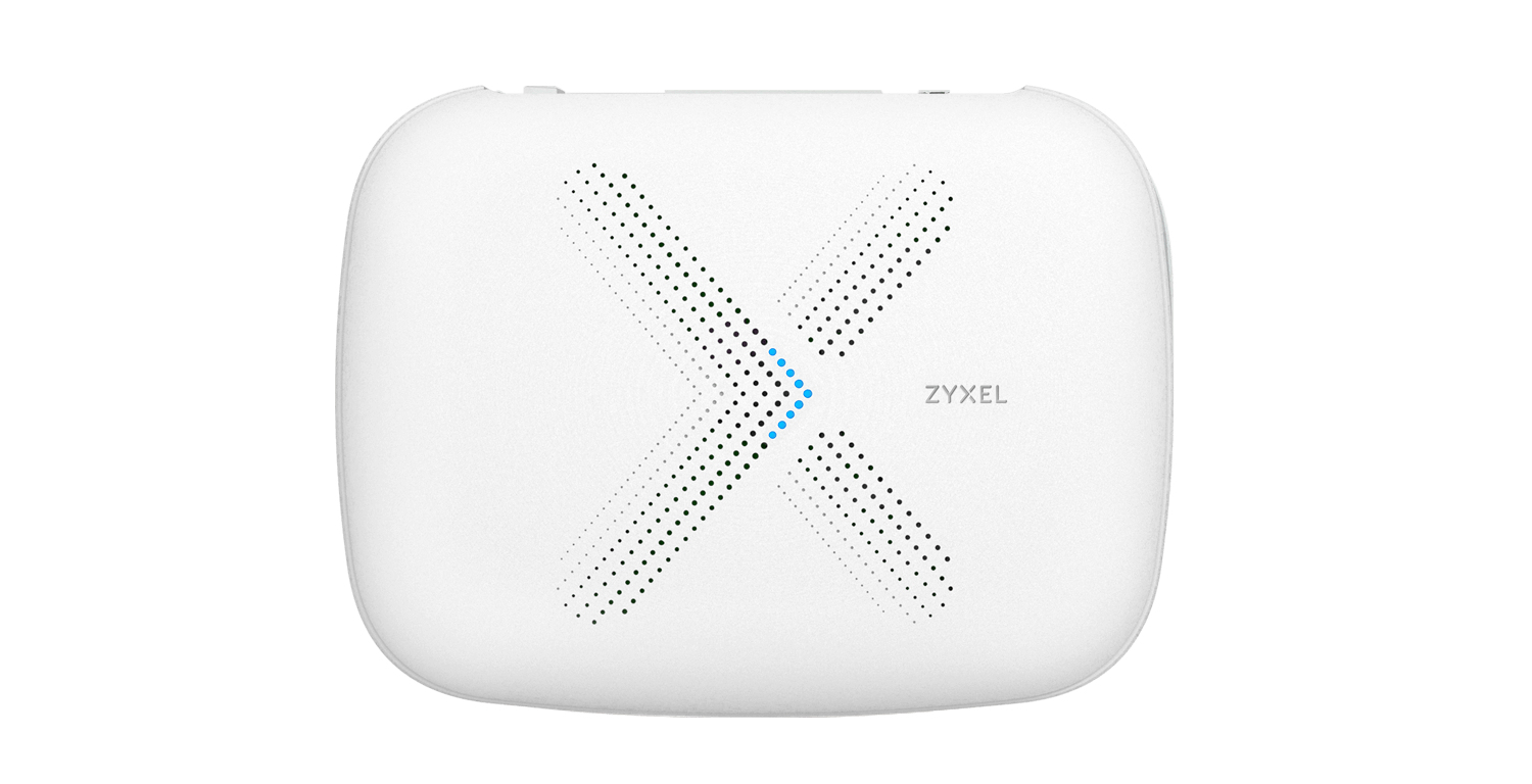 Zyxel MULTY X WSQ50 TRI-BAND routeur sans fil Gigabit Ethernet Bi-bande (2,4 GHz / 5 GHz) Blanc