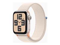 Apple Watch SE OLED 40 mm Numérique 324 x 394 pixels Écran tactile Beige Wifi GPS (satellite)