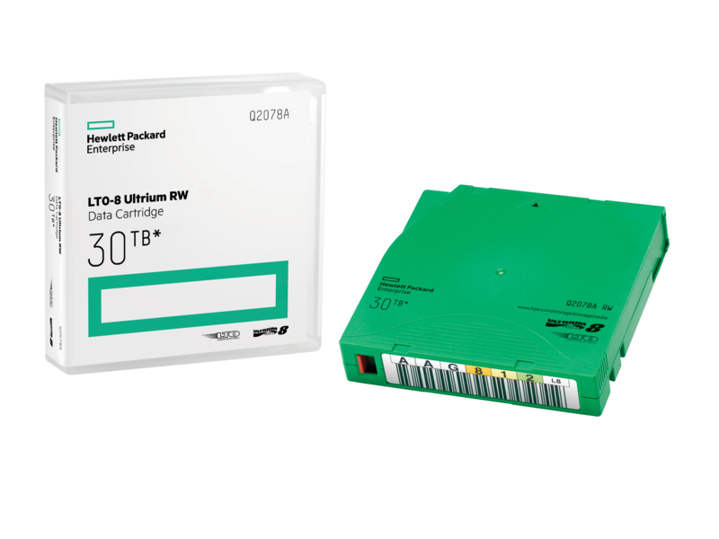 HPE LTO-8 Ultrium 30TB RW