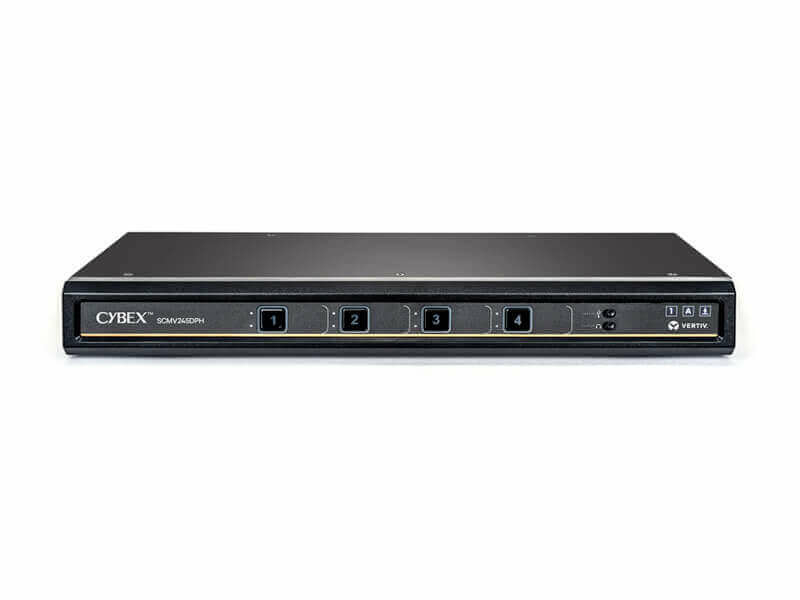 Vertiv SCMV2160DPH-400 commutateur écran, clavier et souris Noir