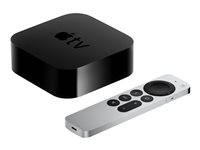 Apple TV 4K Noir, Argent 4K Ultra HD 64 Go Wifi Ethernet/LAN