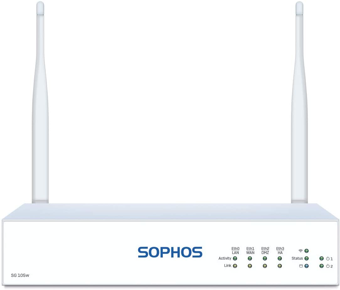 Sophos SG 105w rev. 3 pare-feux (matériel) Bureau 2500 Mbit/s