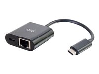 C2G USB C to Ethernet Adapter With Power Delivery