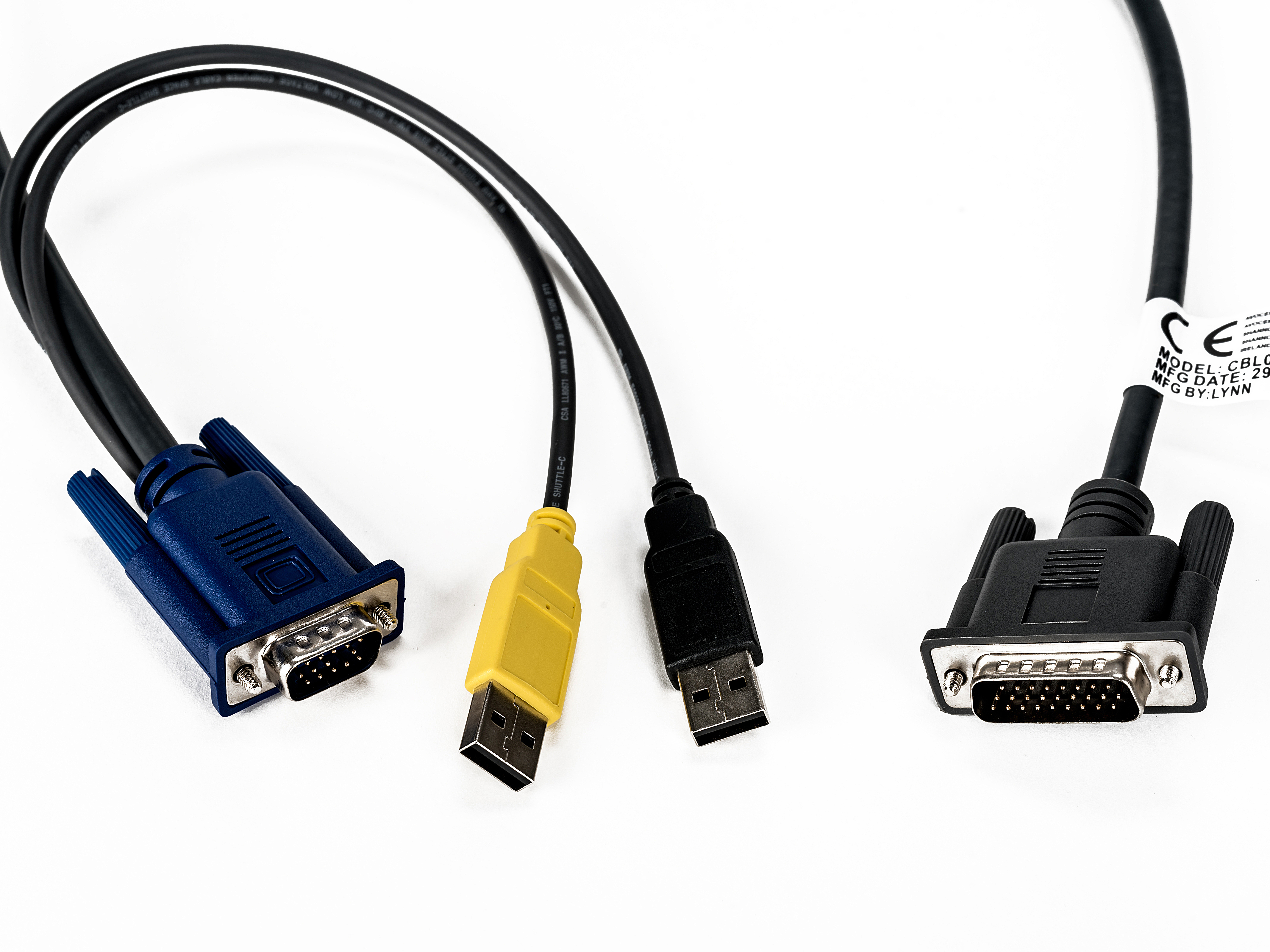 6-FOOT 26-PIN TO VGA TARGET CABLE