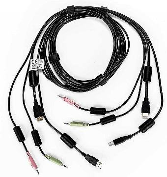 CABLE ASSY 1-HDMI/1-USB/2-AUDIO 6FT