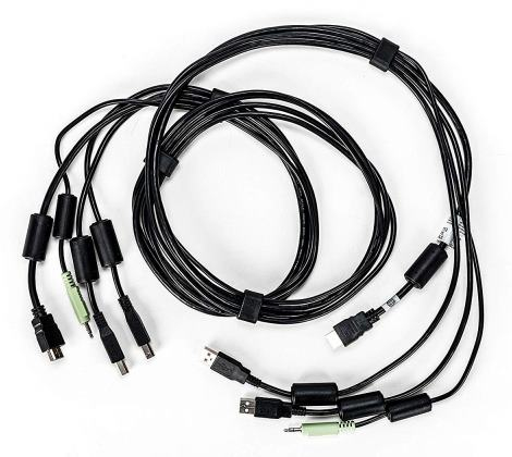 CABLE 1-HDMI/2-USB/1-AUDIO 10FT (SC845H)