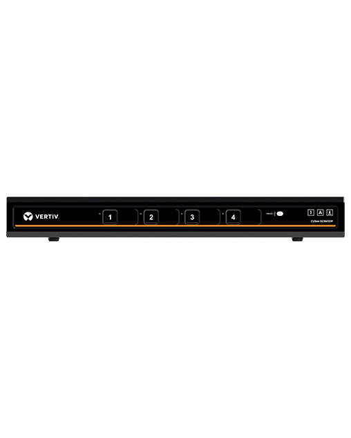 Vertiv Cybex SC 845DP commutateur écran, clavier et souris Noir