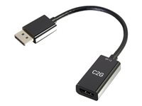 C2G 8in DisplayPort Male to HDMI Female Passive Adapter Converter