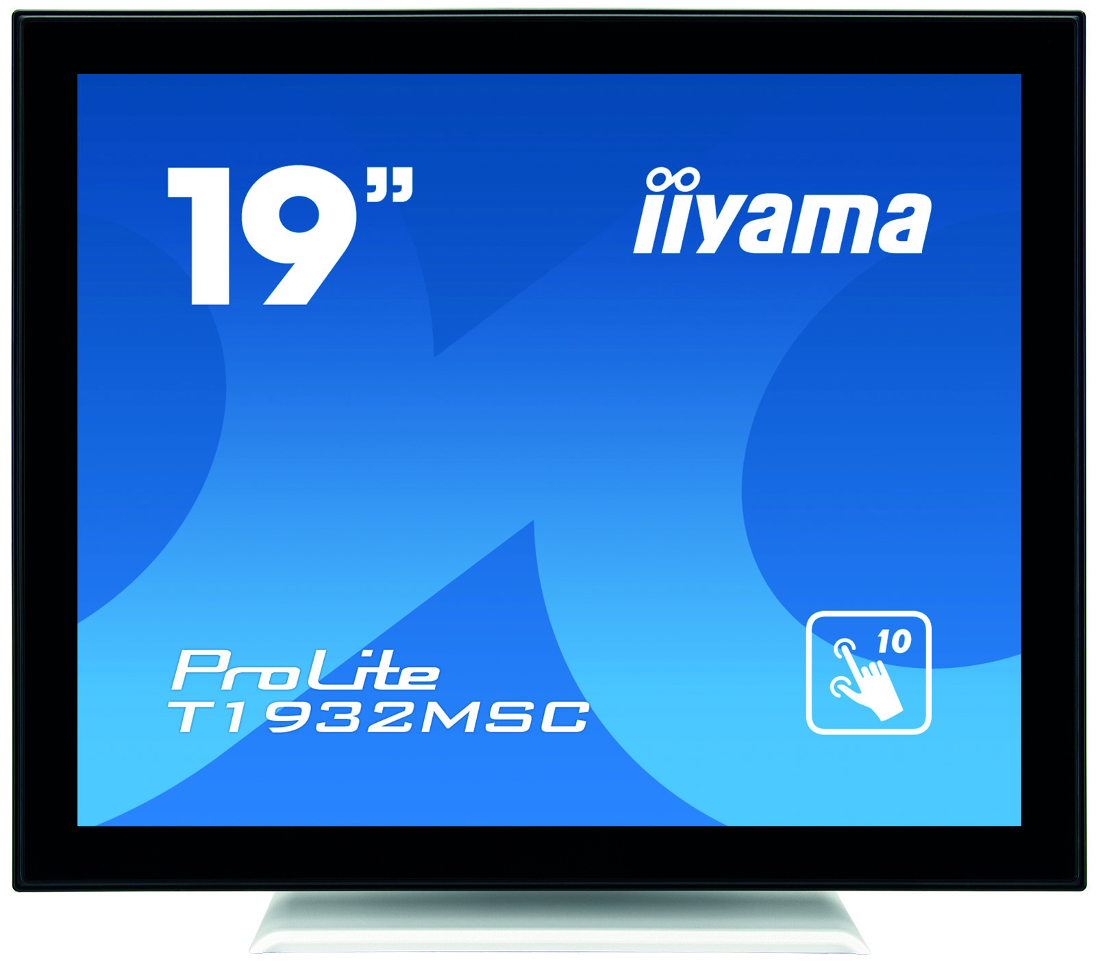iiyama ProLite T1932MSC-W5AG moniteur à écran tactile 48,3 cm (19") 1280 x 1024 pixels Plusieurs pressions Multi-utilisateur Noir, Blanc