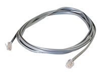 C2G RJ11 6P4C Straight Modular Cable