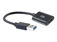 Cbl/6in .15m USB C Female to USB A Male