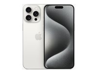Apple iPhone 15 Pro Max 17 cm (6.7") Double SIM iOS 17 5G USB Type-C 512 Go Titane, Blanc